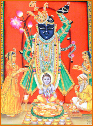 Shrinathji Darshan Rajbhog