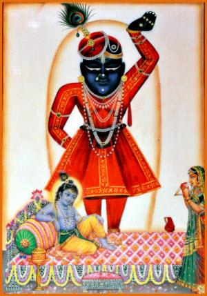 Shrinathji Darshan Uthapan